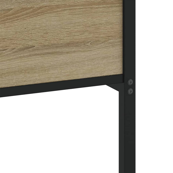 sengeramme 120x190 cm uden madras konstrueret træ sonoma-eg