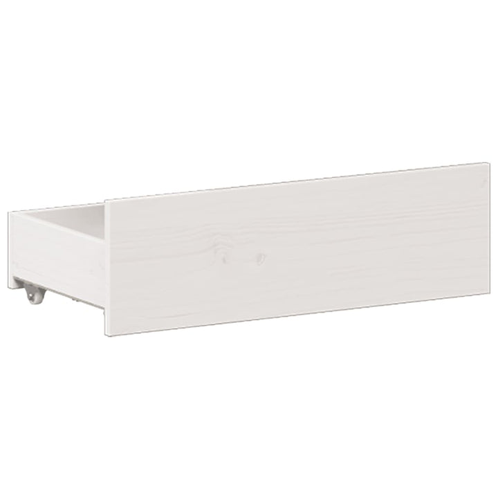 sengeramme m. sengegavl 200x200 cm uden madras massivt fyr hvid