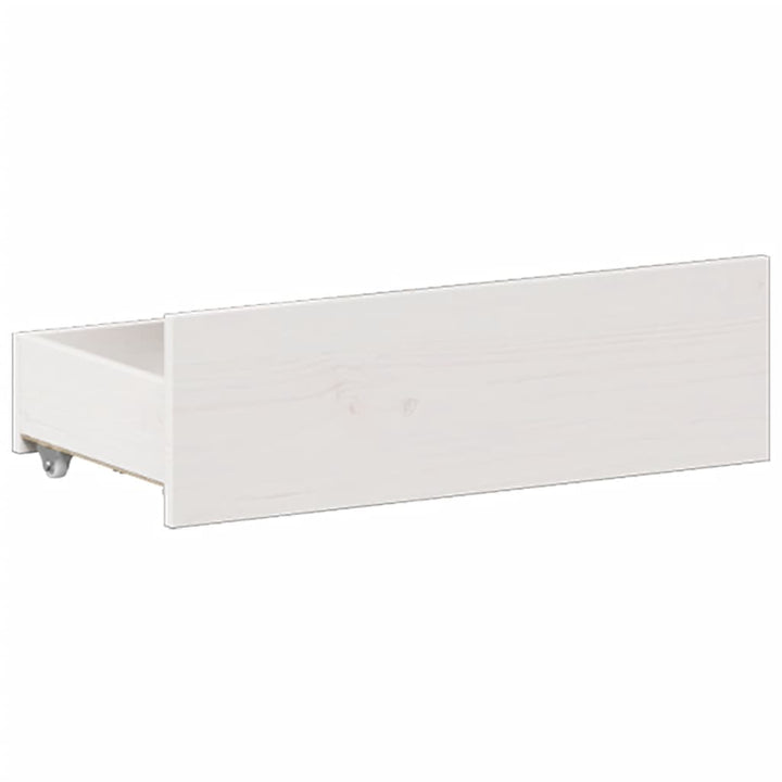 sengeramme m. sengegavl 180x200 cm uden madras massivt fyr hvid