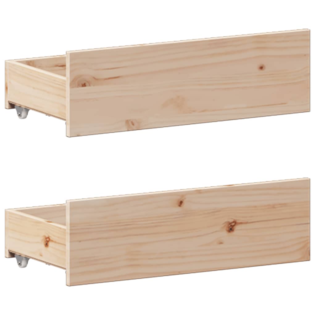 seng med reol uden madras 140x190 cm massivt fyrretræ