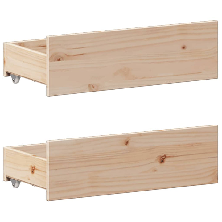 seng med reol uden madras 140x190 cm massivt fyrretræ