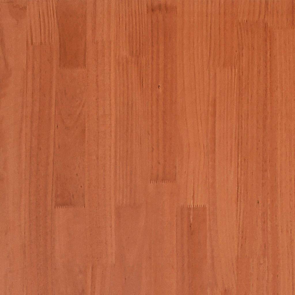 sengeramme uden madras 90x200 cm massivt fyrretræ gyldenbrun