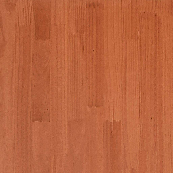 sengeramme uden madras 90x190 cm massivt fyrretræ gyldenbrun
