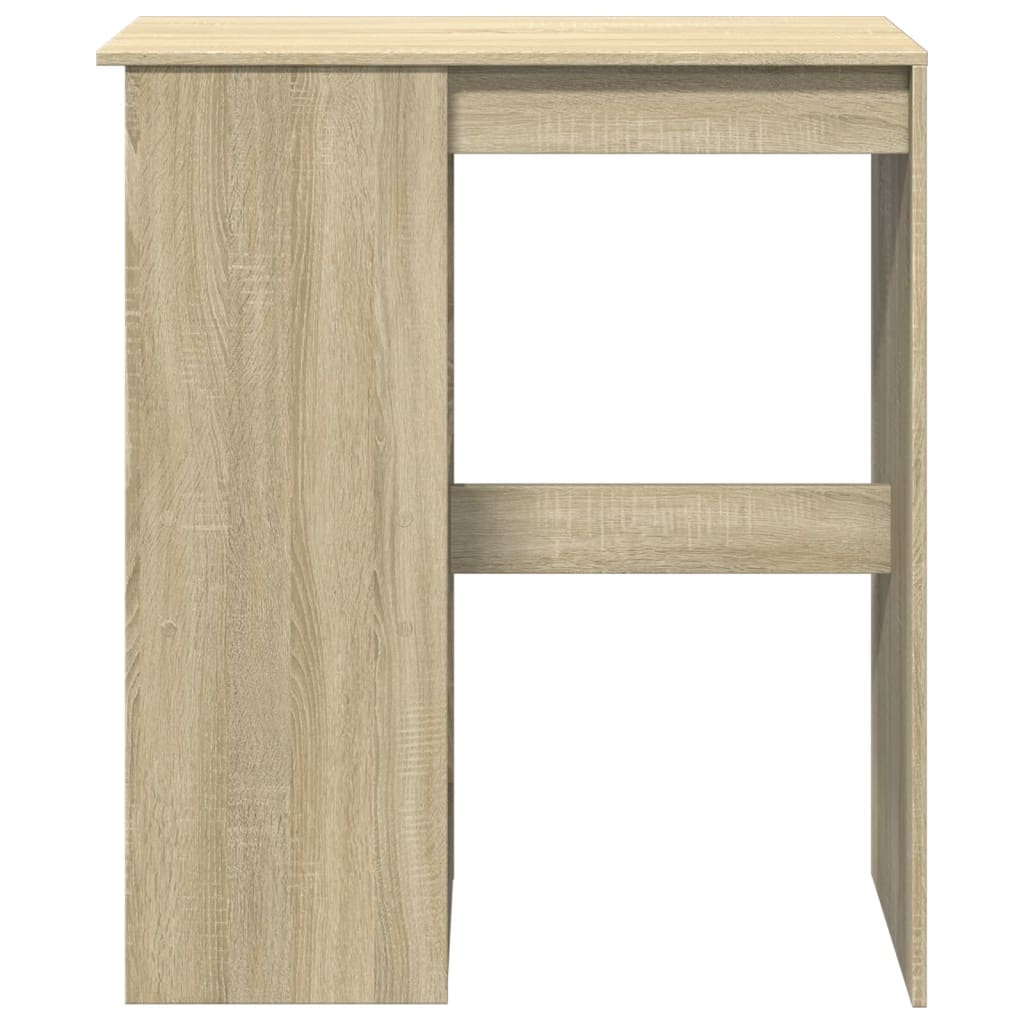 barbord med stativer 90x47,5x103,5 cm konstrueret træ sonoma-eg