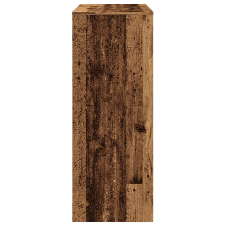 barbord m. stativer 90x40x103,5 cm konstrueret træ gammelt træ