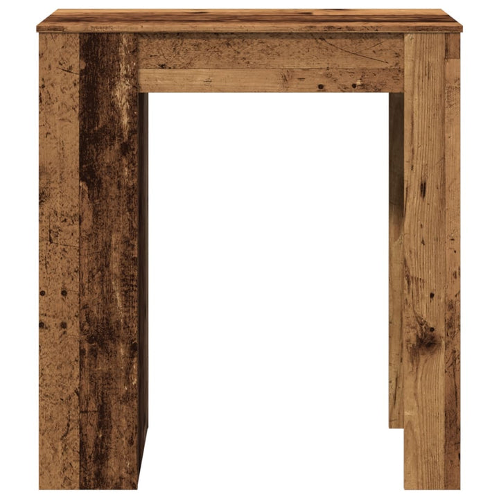 barbord m. stativer 95x47x103,5 cm konstrueret træ gammelt træ