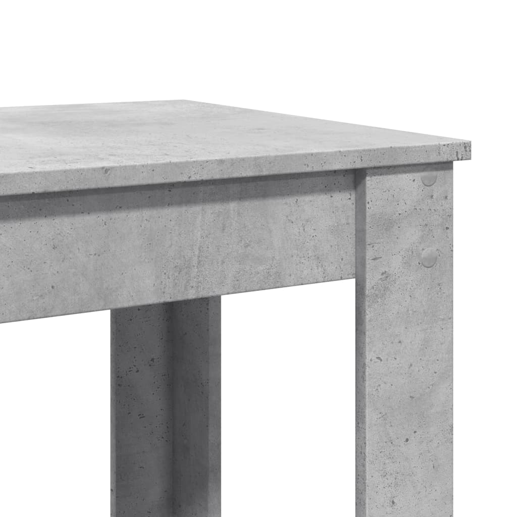 barbord 51x50x103,5 cm konstrueret træ betongrå