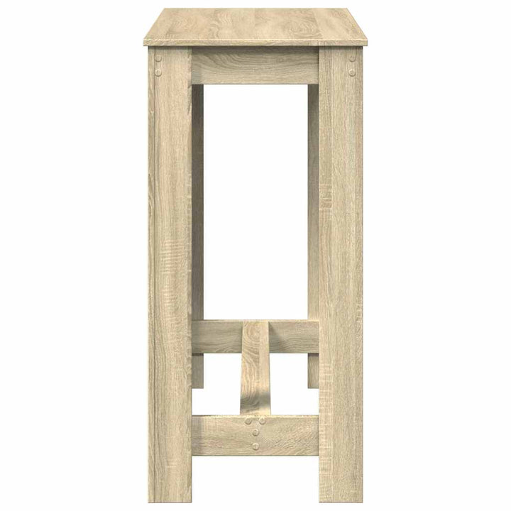 barbord 102x50x103,5 cm konstrueret træ sonoma-eg