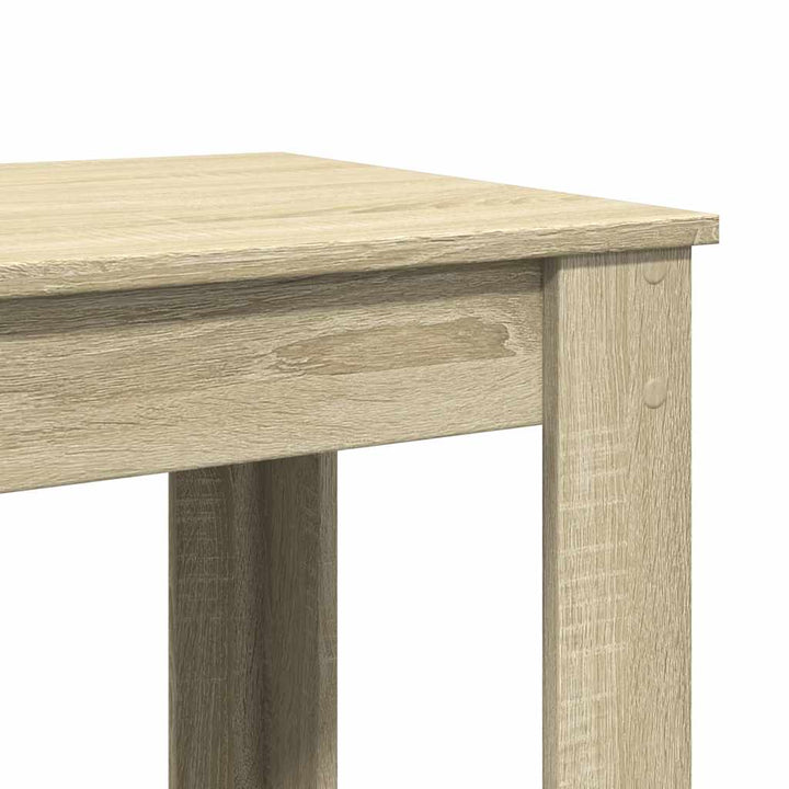 barbord 102x50x103,5 cm konstrueret træ sonoma-eg