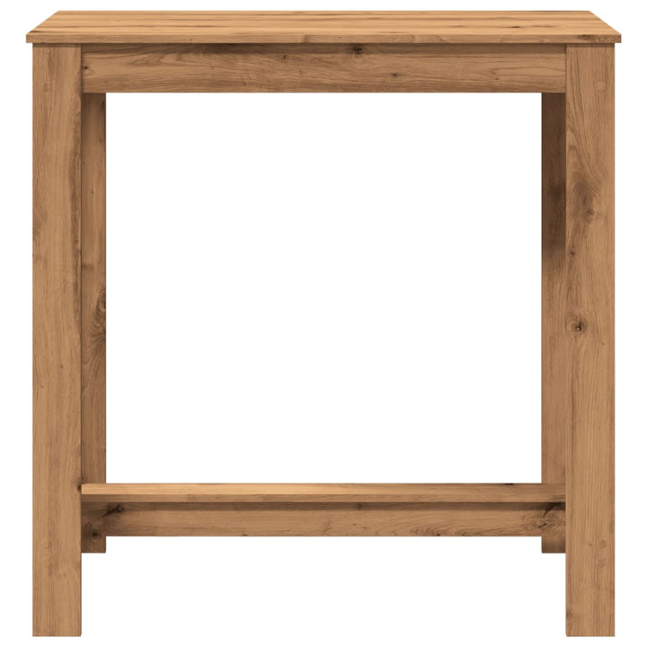 barbord 102x50x103,5 cm konstrueret træ gammelt trælook