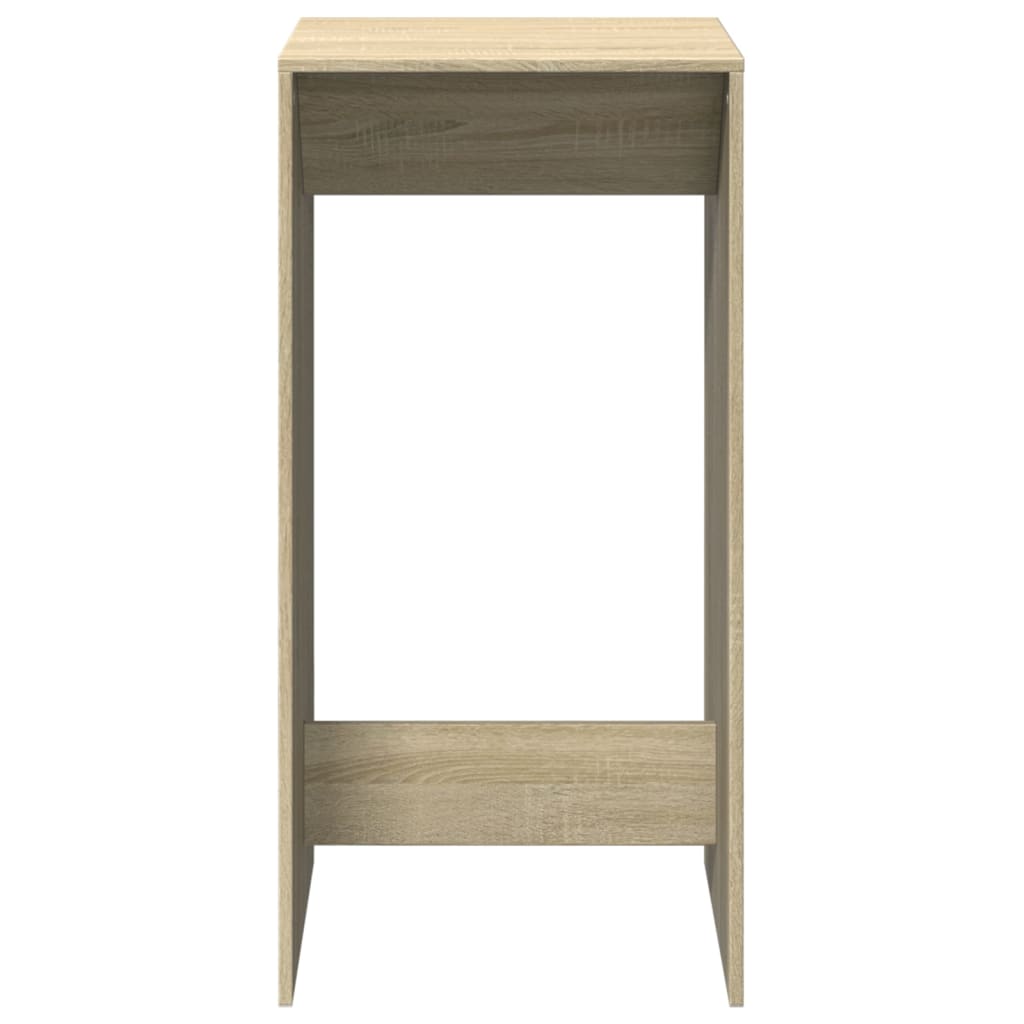 barbord 51x50x103,5 cm konstrueret træ sonoma-eg
