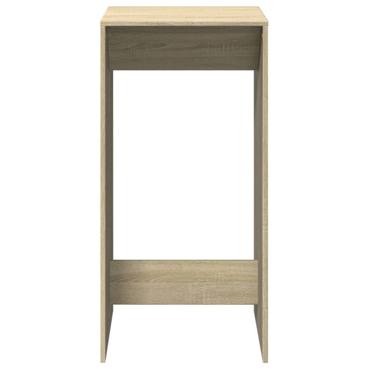 barbord 51x50x103,5 cm konstrueret træ sonoma-eg