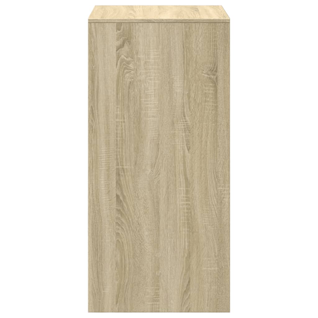 barbord 51x50x103,5 cm konstrueret træ sonoma-eg
