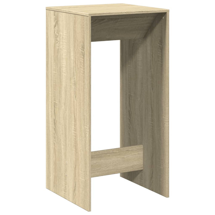 barbord 51x50x103,5 cm konstrueret træ sonoma-eg