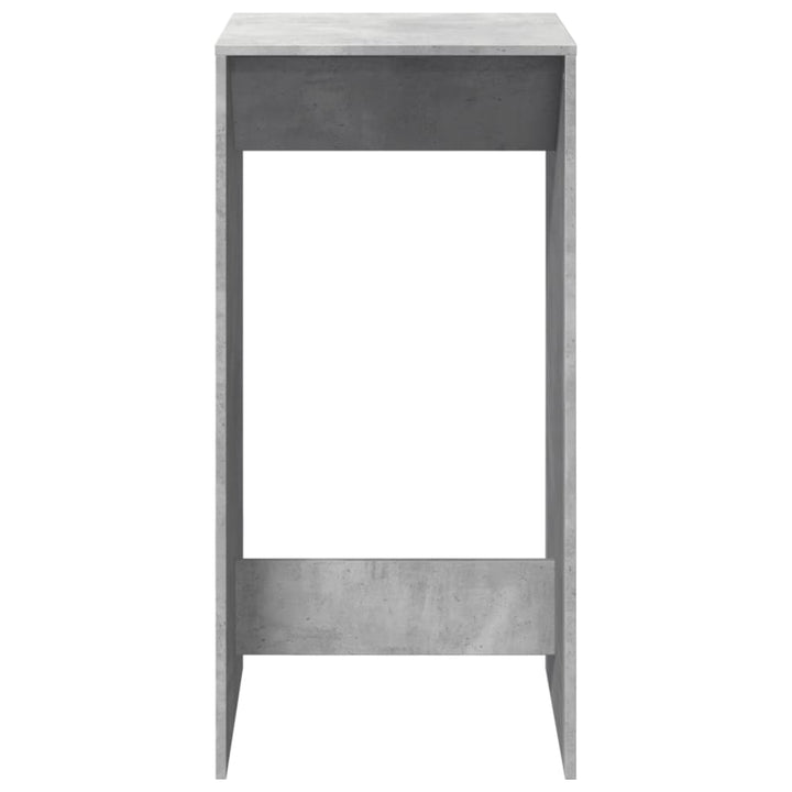 barbord 51x50x103,5 cm konstrueret træ betongrå