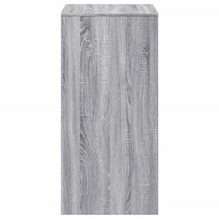 barbord 51x50x103,5 cm konstrueret træ grå sonoma-eg