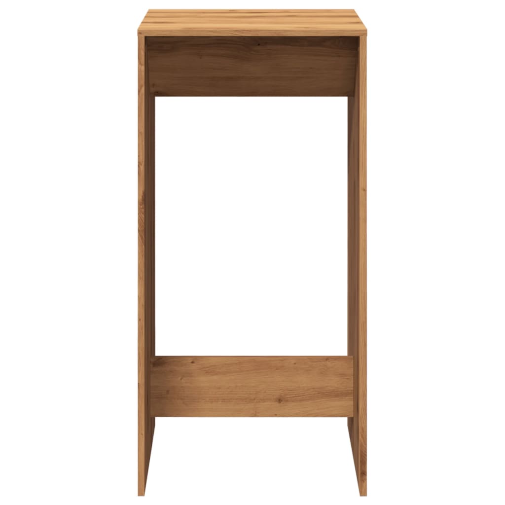 barbord 51x50x103,5 cm konstrueret træ gammelt trælook