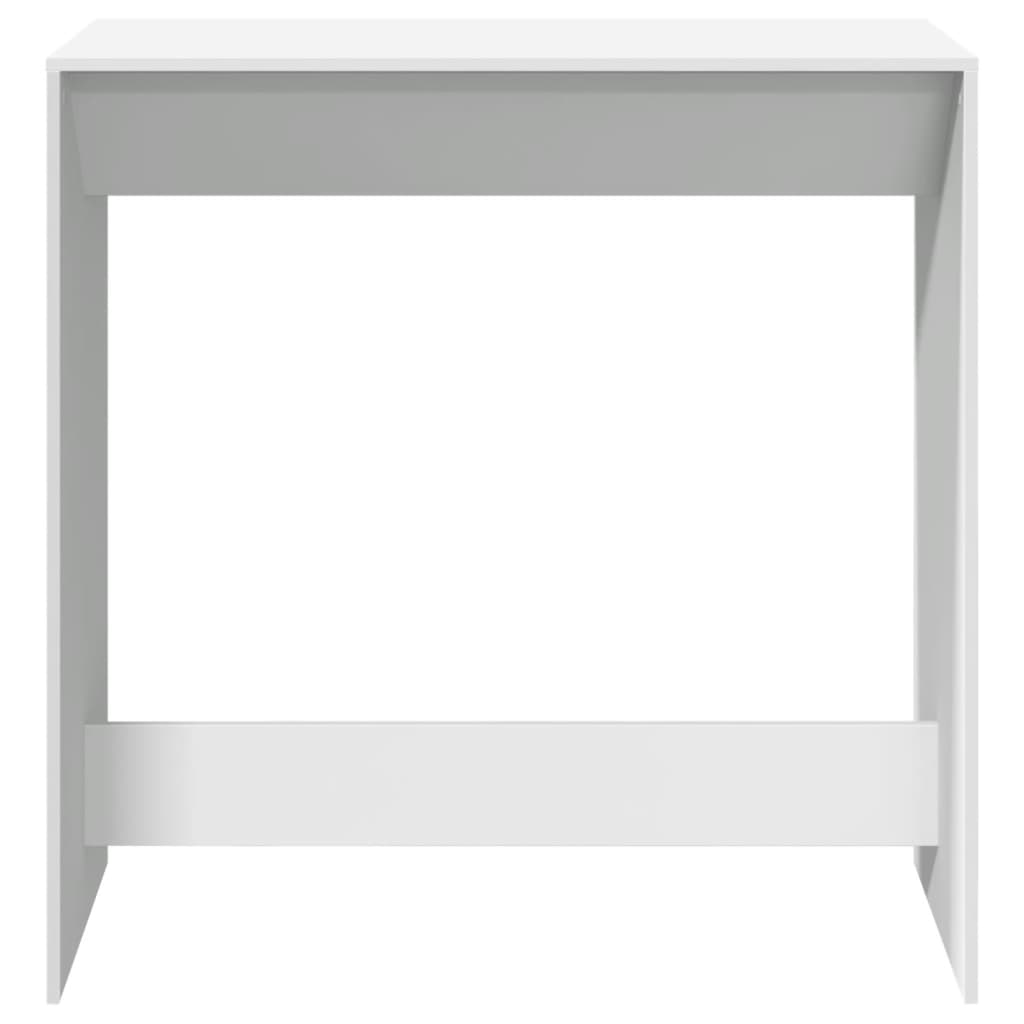 barbord 102x50x103,5 cm konstrueret træ hvid