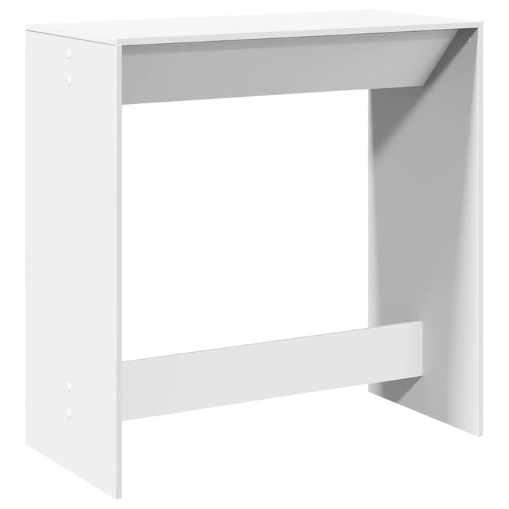 barbord 102x50x103,5 cm konstrueret træ hvid