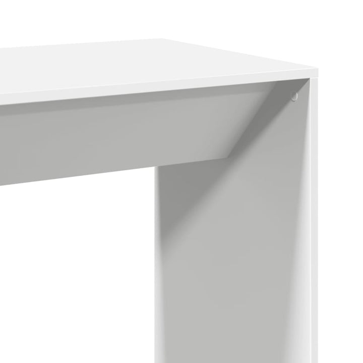 barbord 102x50x103,5 cm konstrueret træ hvid