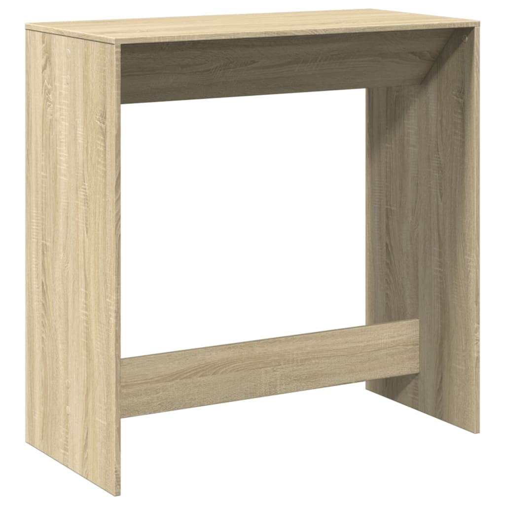 barbord 102x50x103,5 cm konstrueret træ sonoma-eg