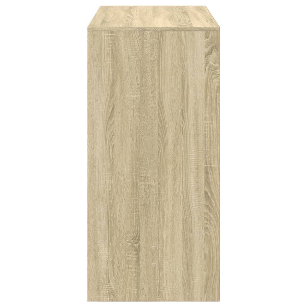 barbord 102x50x103,5 cm konstrueret træ sonoma-eg