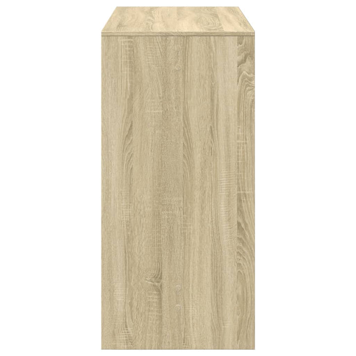 barbord 102x50x103,5 cm konstrueret træ sonoma-eg