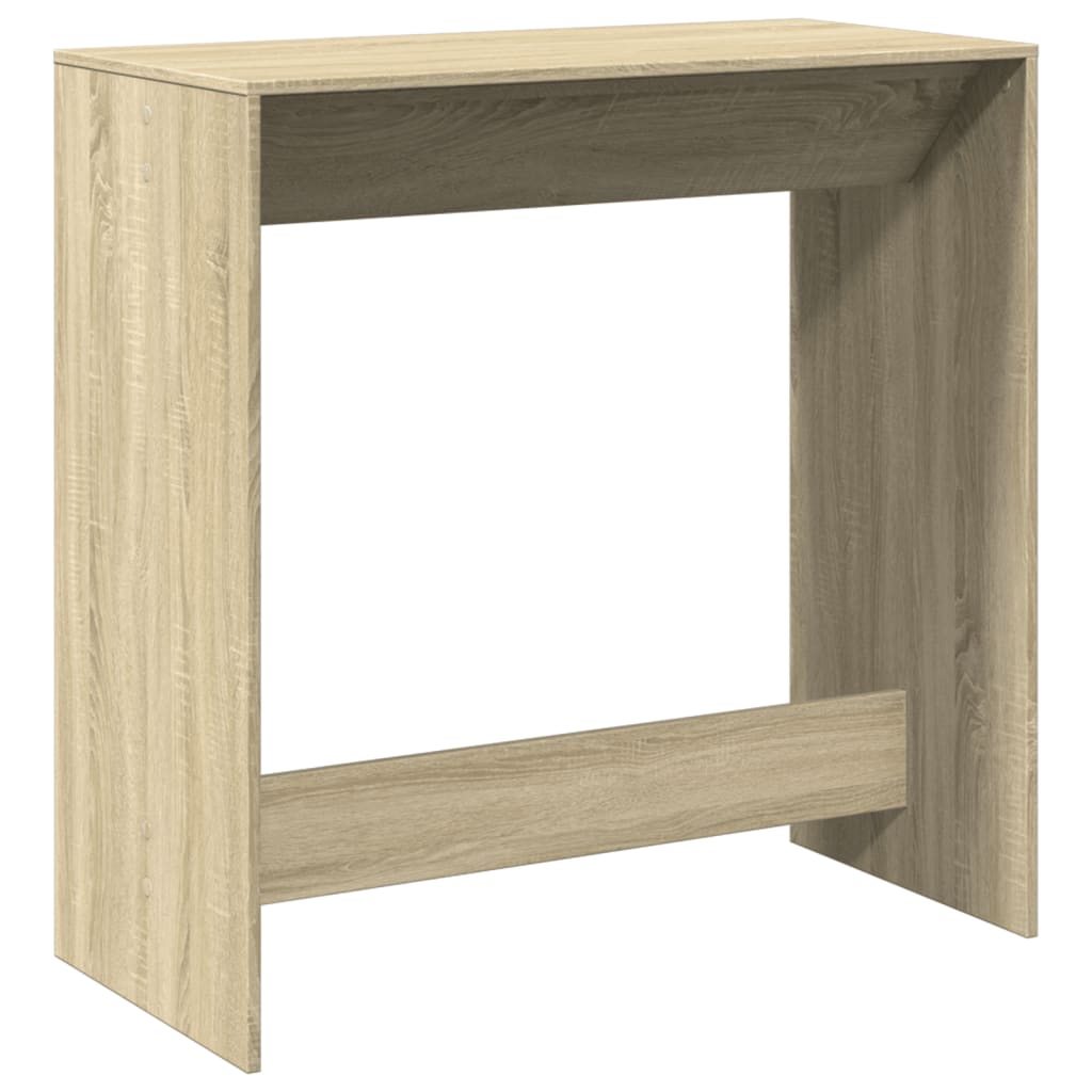 barbord 102x50x103,5 cm konstrueret træ sonoma-eg
