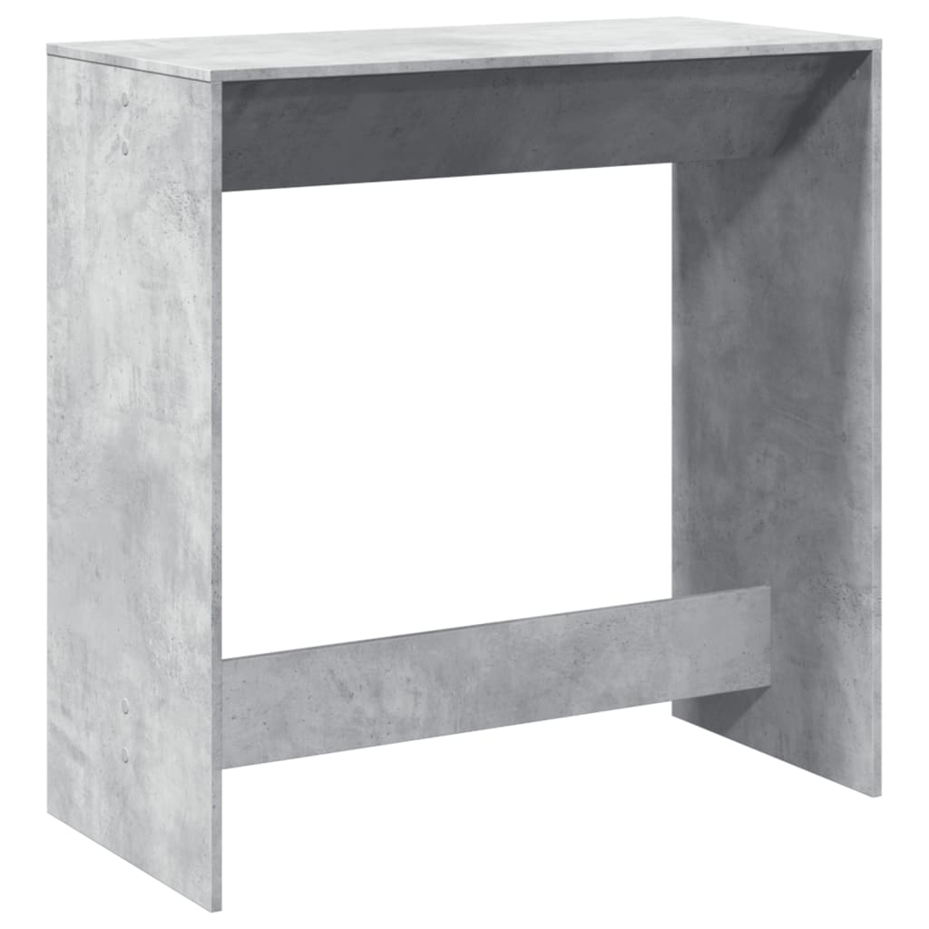 barbord 102x50x103,5 cm konstrueret træ betongrå