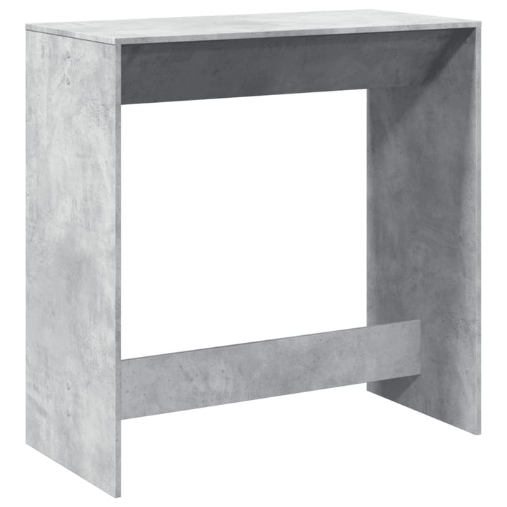barbord 102x50x103,5 cm konstrueret træ betongrå