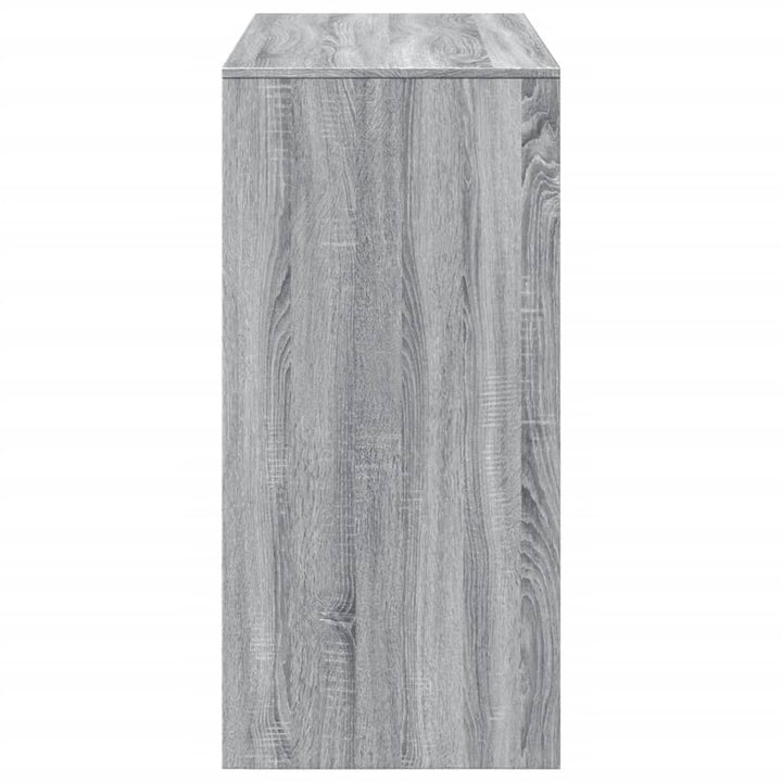 barbord 102x50x103,5 cm konstrueret træ grå sonoma-eg