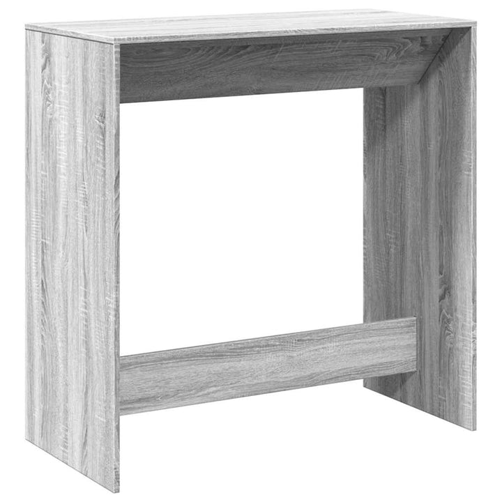 barbord 102x50x103,5 cm konstrueret træ grå sonoma-eg