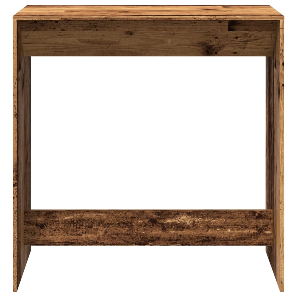barbord 102x50x103,5 cm konstrueret træ gammelt trælook