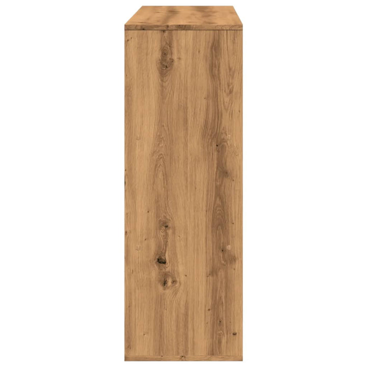 bogreol/rumdeler 100x33x94,5 cm håndlavet eg