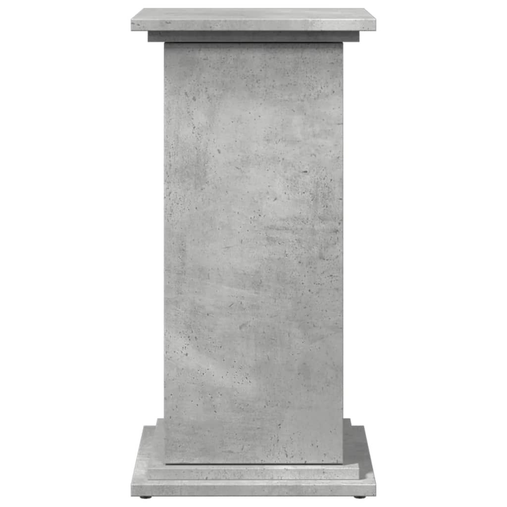 piedestal med opbevaring 31x30x60 cm konstrueret træ betongrå