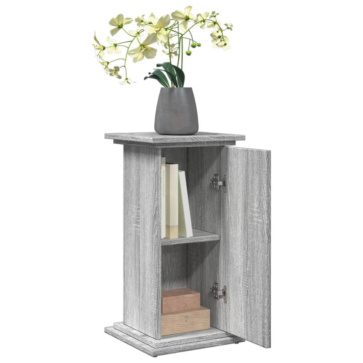 piedestal med opbevaring 31x30x60 cm konstrueret træ