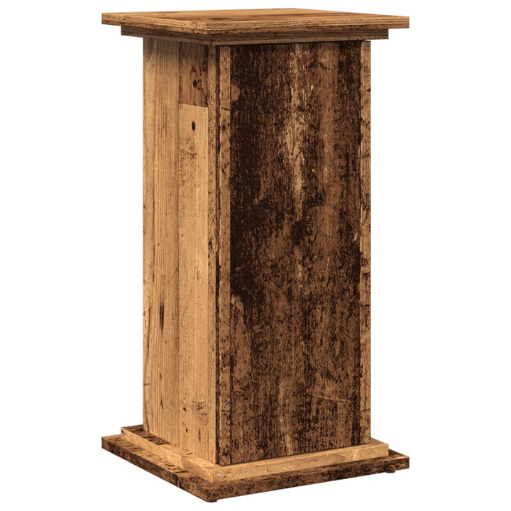 piedestal med opbevaring 31x30x60 cm konstrueret træ