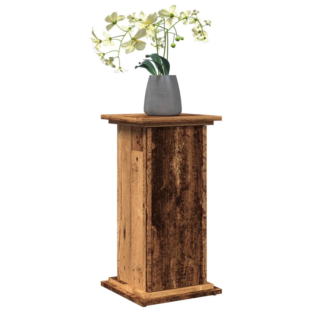 piedestal med opbevaring 31x30x60 cm konstrueret træ