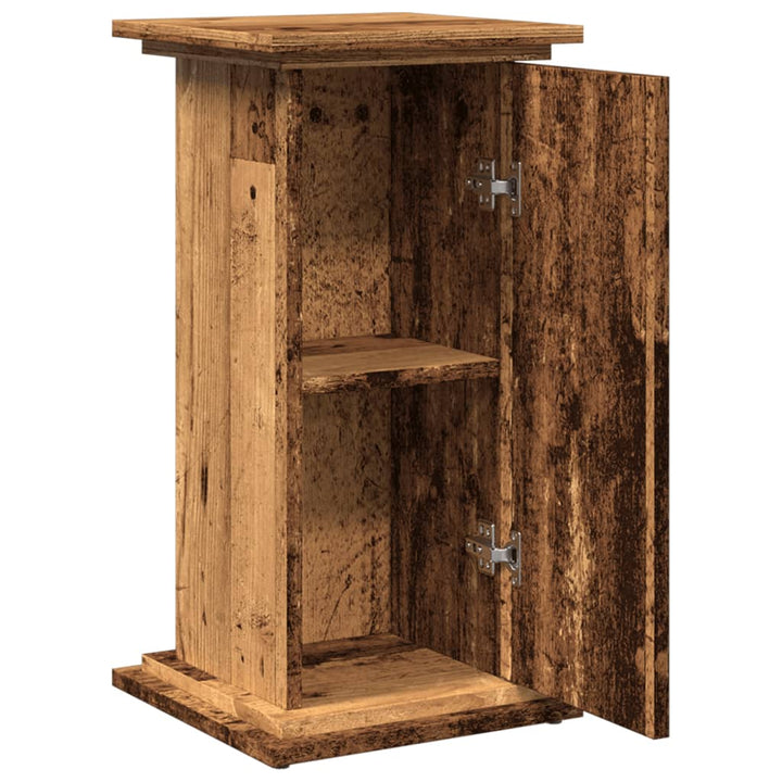 piedestal med opbevaring 31x30x60 cm konstrueret træ