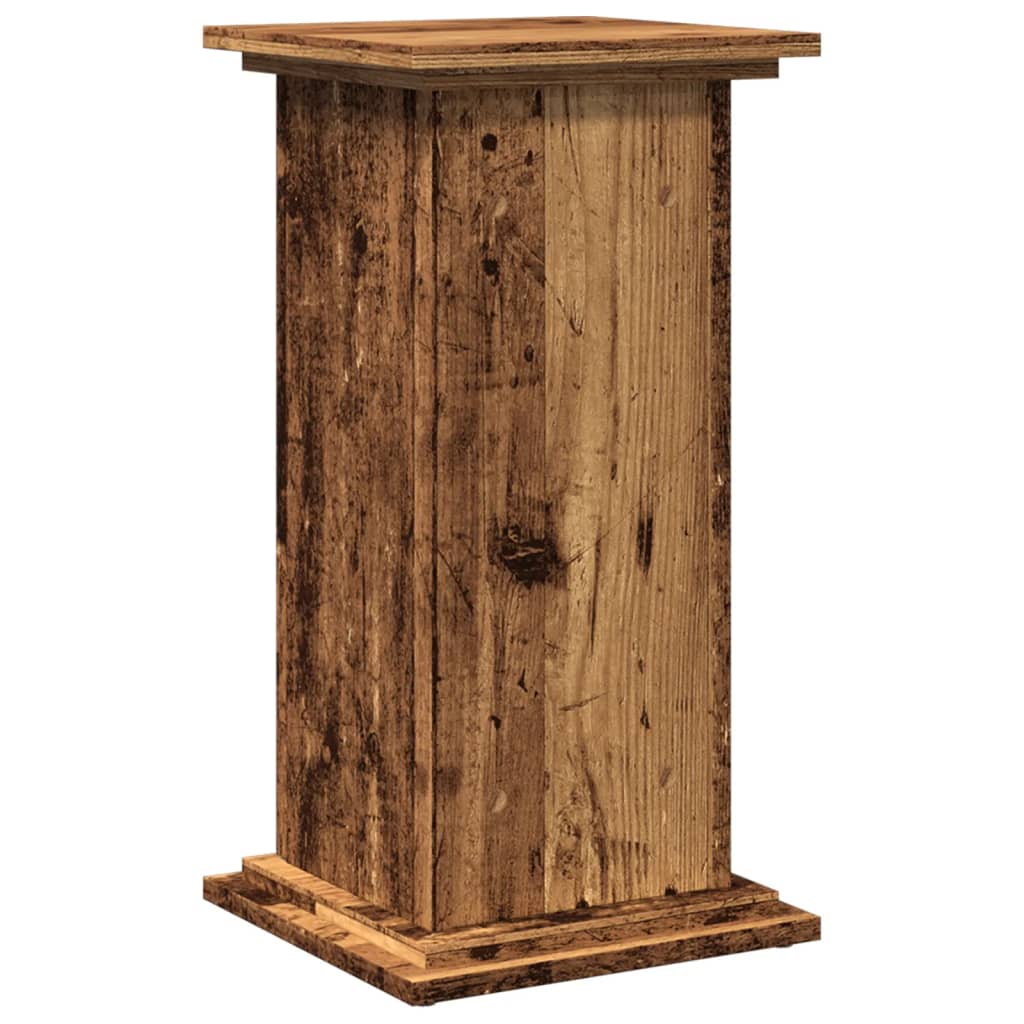 piedestal med opbevaring 31x30x60 cm konstrueret træ