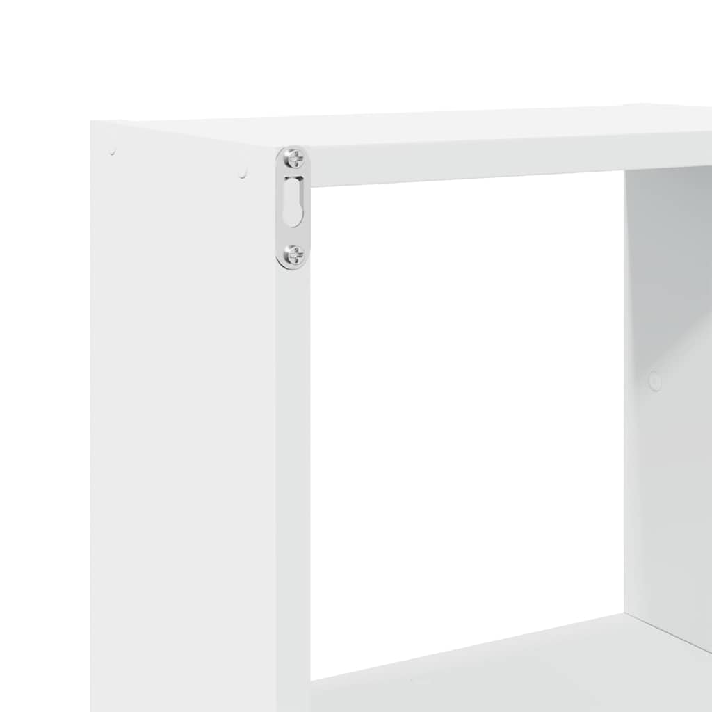 vægskab 78x18x71 cm konstrueret træ hvid