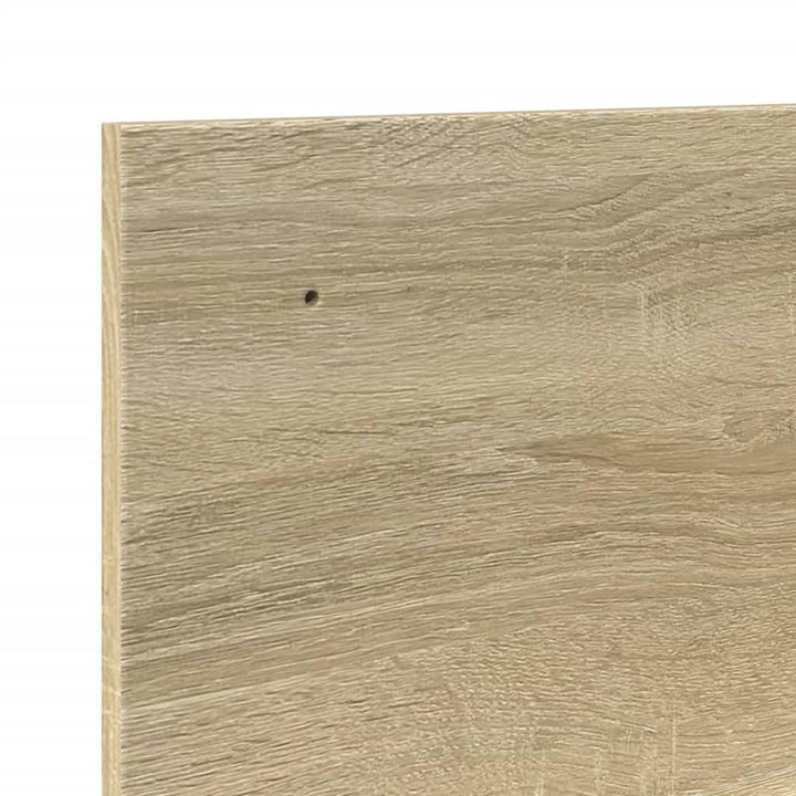 vægskab 100x16,5x30 cm konstrueret træ sonoma-eg