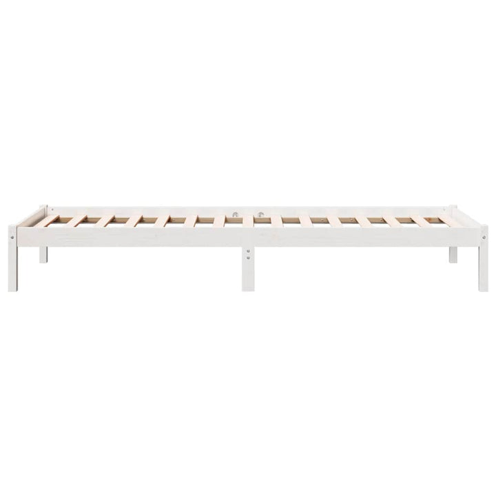 ekstra lang sengeramme uden madras 90x210 cm massivt fyrretræ