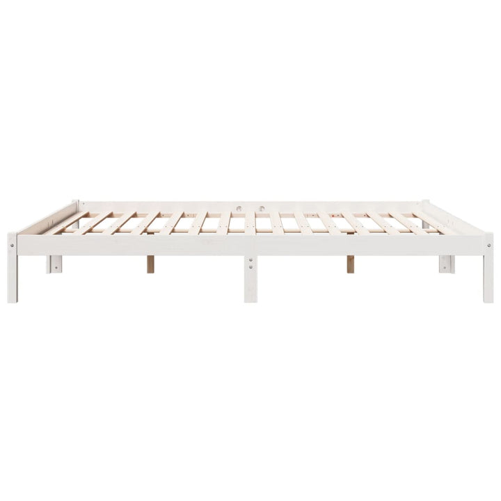 ekstra lang sengeramme uden madras 180x220 cm massivt fyrretræ