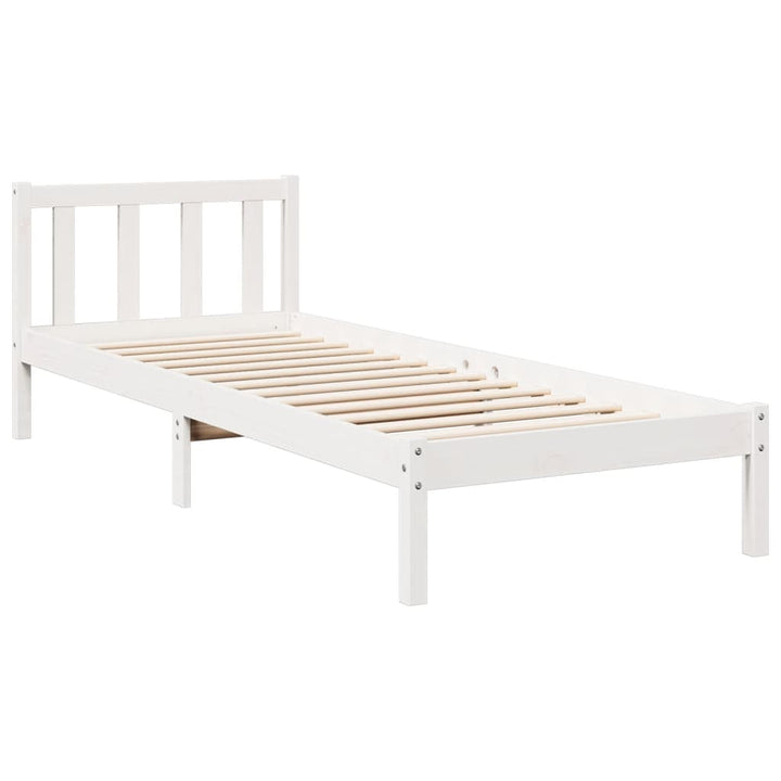 ekstra lang sengeramme uden madras 90x210 cm massivt fyrretræ
