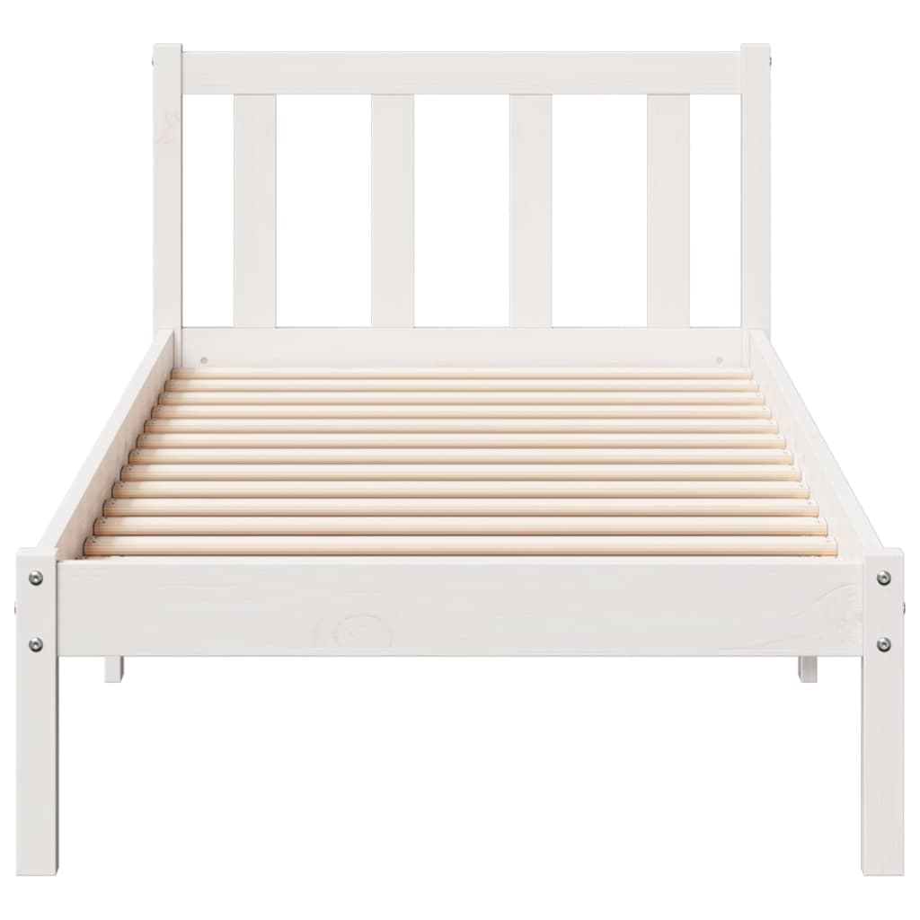 ekstra lang sengeramme uden madras 90x210 cm massivt fyrretræ
