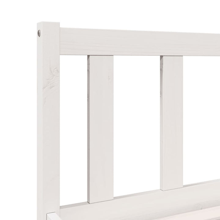 ekstra lang sengeramme uden madras 100x210 cm massivt fyrretræ