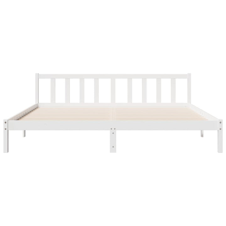 ekstra lang sengeramme uden madras 180x220 cm massivt fyrretræ