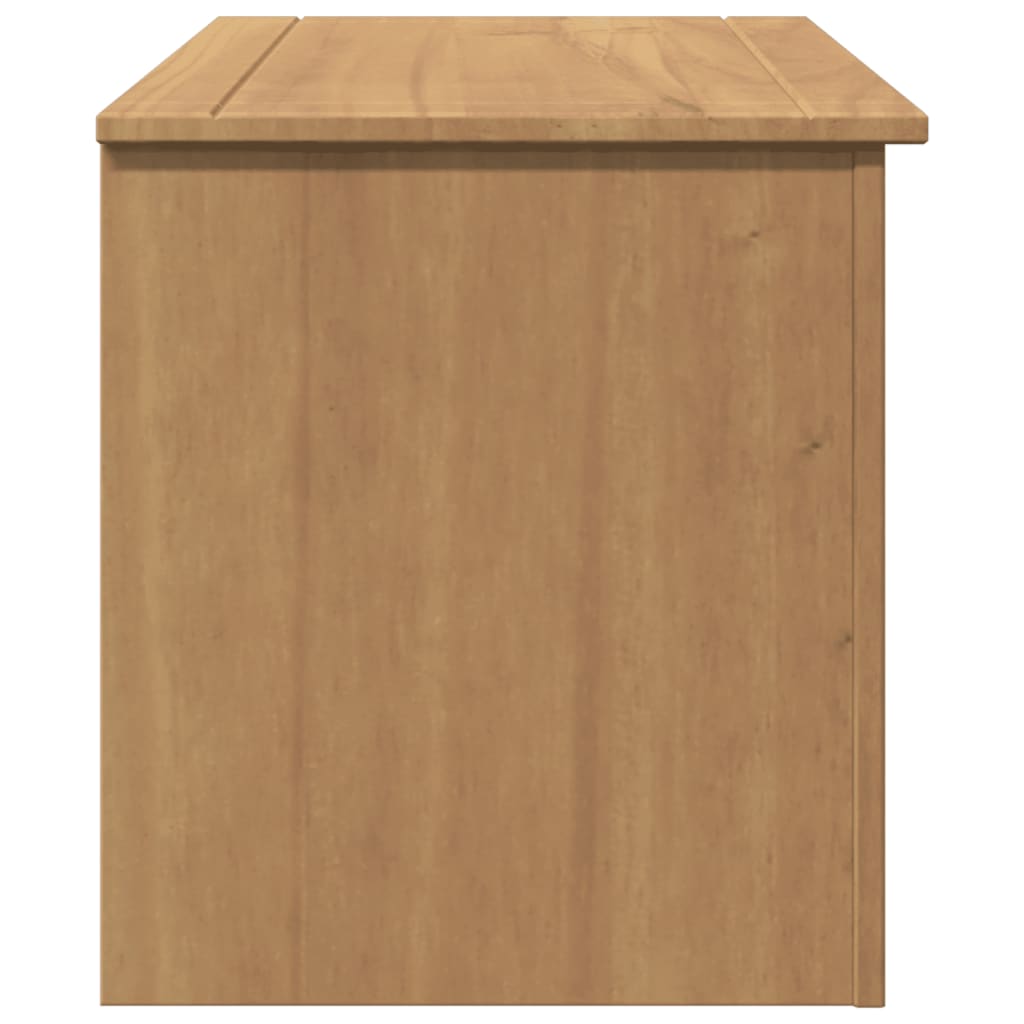 opbevaringskiste med låg PANAMA 79x42x46 cm massivt fyrretræ