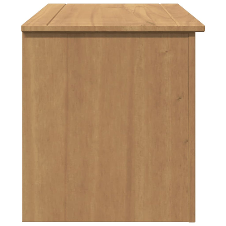 opbevaringskiste med låg PANAMA 79x42x46 cm massivt fyrretræ